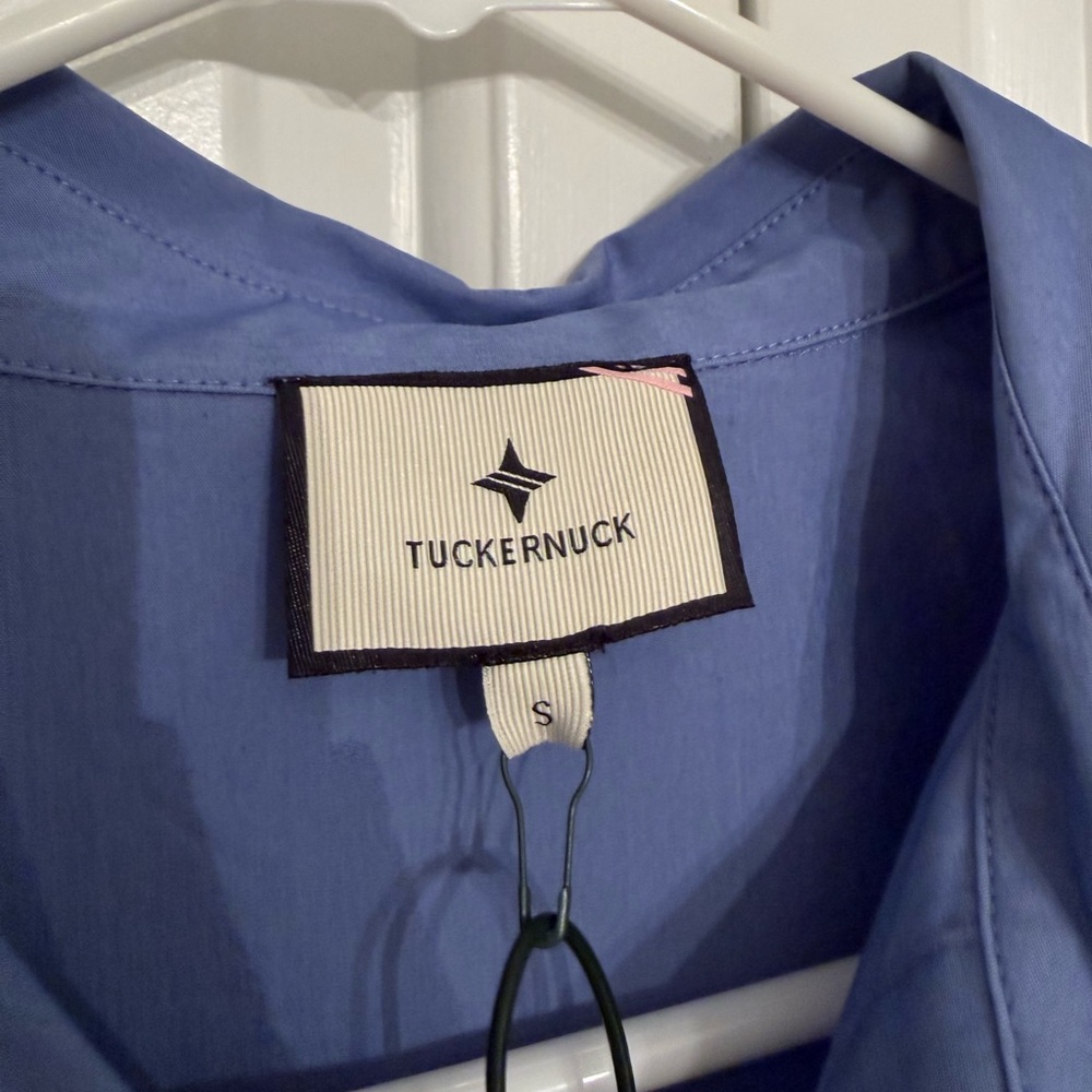 NWT Tuckernuck Sail Blue Martine Bubble Mini Dress - Picture 4 of 6
